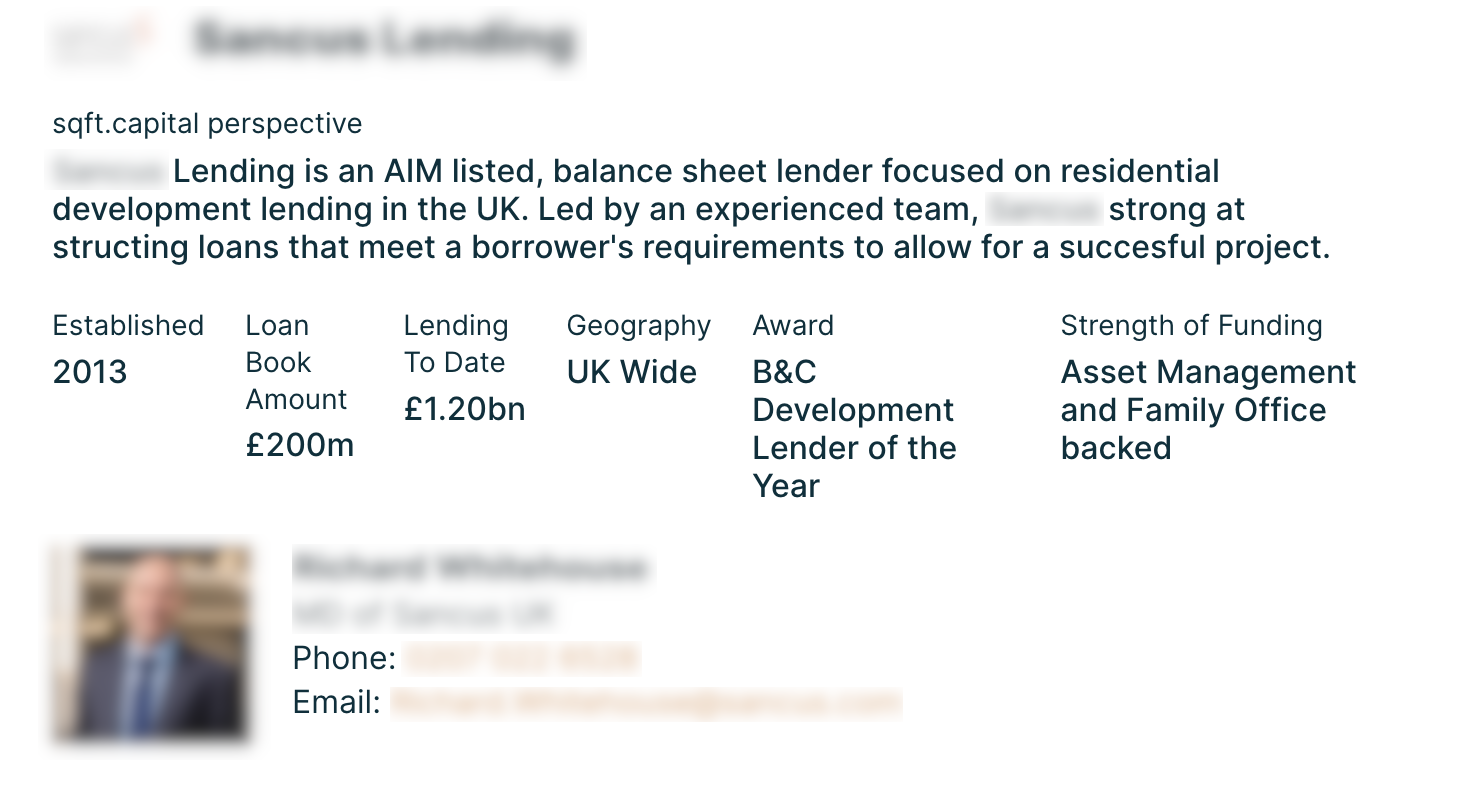 COMPARE THE BEST LENDERS - ON THE DATA THAT MATTERS